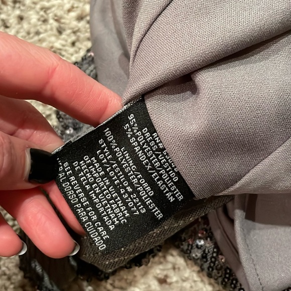 Nightway Sequin Evening/Cocktail Dress - Picture 8 of 16